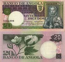 *20 Escudos Angola 1973, P104a UNC - Kliknutím na obrázok zatvorte -